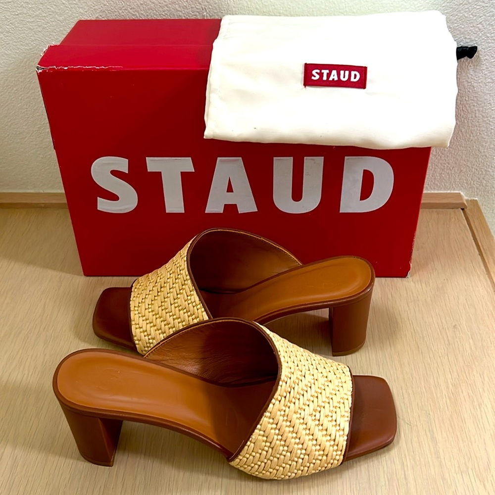 STAUD Raffia Sandals - Picture 7 of 8